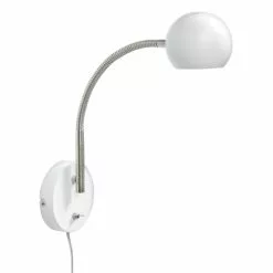 AH Belysning Fladen Vägg Vit