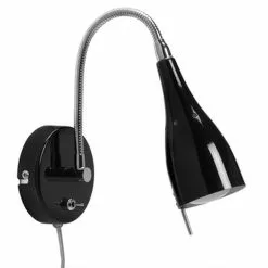 AH Belysning Tanum Vägg Svart